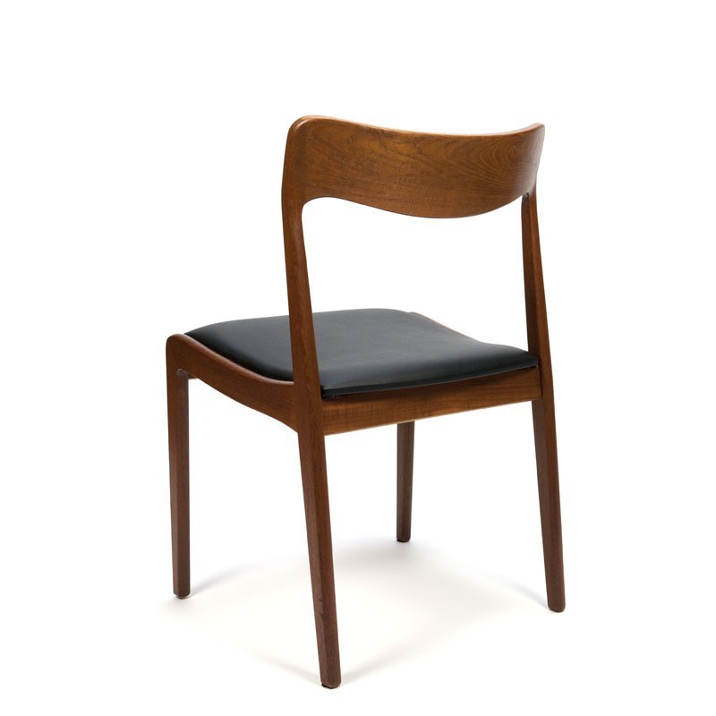 Beeldhouwer Slecht goedkoop Set van 6 luxe Deense teakhouten stoelen - Retro Studio