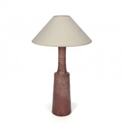 Schurend Communisme Iedereen Vintage design lamp van Mobach keramiek - Retro Studio