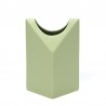 Green vintage vase from Velsen Keramiek Delfts