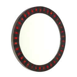 Vintage mosaic mirror from the sixties