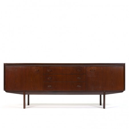 Teak low vintage sideboard from White & Newton