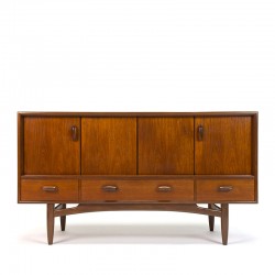 Brasilia Gplan vintage dressoir in teakhout