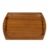 Teak vintage small model serving tray