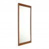 Teak vintage Omann jun model 10 mirror