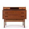 Danish vintage secretary design Arne Wahl Iversen in teak