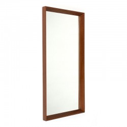 Teak Danish vintage mirror Aarhus model 608F