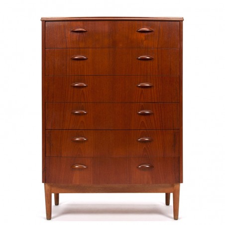 Mid-Century vintage Danish teak chest of drawers