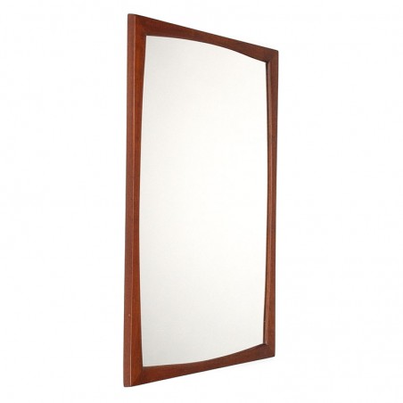 Teak Danish Mid-Century vintage design mirror