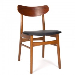 Teak Mid-Century Danish Vintage Dining Table Chair