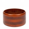 Danish teak vintage salad bowl marked Kjeni