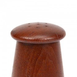 Vintage teak Danish pepper shaker from Wiggers