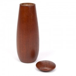 Vintage teak Danish pepper shaker from Wiggers