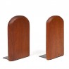 Danish oak vintage bookends