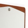 Rectangular Danish Vintage Mirror