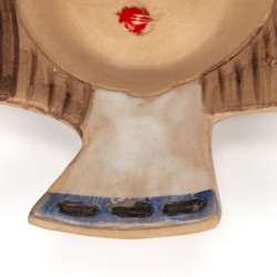 Italian vintage ceramic head marked