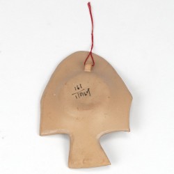 Italian vintage ceramic head marked
