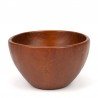 Teak vintage salad bowl high model