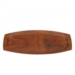 Teak vintage oval model Danish tray