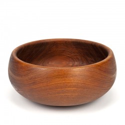 Teak vintage Danish fruit or salad bowl