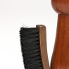 Teak Danish vintage clothing brush as a cat