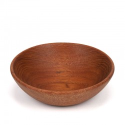 Small vintage teak bowl