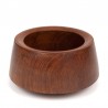 Salad bowl vintage model with thick teak edge