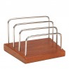 Danish teak vintage letter holder