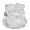 Glass vintage owl design Lars Hellsten for Skruf Sweden