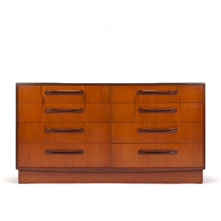 Dubbel model vintage dressoir ladekast van Gplan meubelen