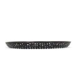 Perforated metal vintage bowl in the style of Mathieu Mategot