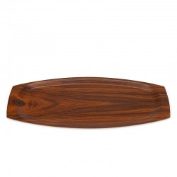 Rosewood Danish vintage oval model tray