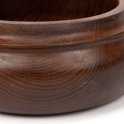 Vintage Danish salad bowl in teak