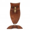 Danish vintage teak opener as an owl