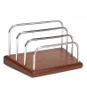 Teak letter holder vintage Danish model