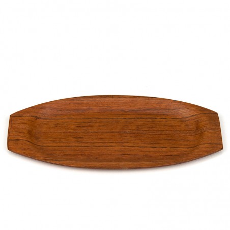 Small oval vintage serving tray