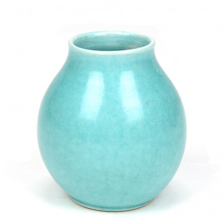 Blue vintage vase from ADCO model 1003