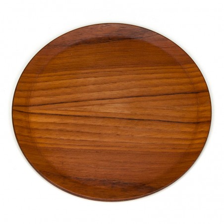 Teak Danish vintage bottom plate or tray