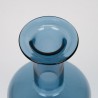 Blue glass vintage Danish vase