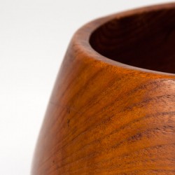 Danish large vintage bowl in teak