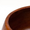 Danish large vintage bowl in teak