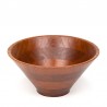 Teak vintage serving bowl from the seventies