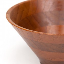 Teak vintage serving bowl from the seventies