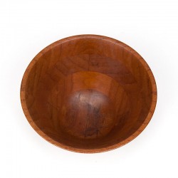 Teak vintage serving bowl from the seventies