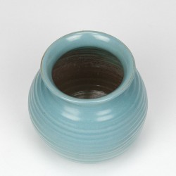 Sphinx Maastricht vintage blue/green vase