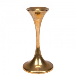 Brass vintage F.W. Danish design candlestick