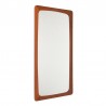 Teak vintage Danish Mid-Century mirror