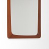 Teak vintage Danish Mid-Century mirror