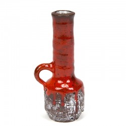 Small model vintage ceramic vase by Nel Goedhart