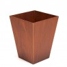 Teak wooden Danish vintage waste bin/paper bin