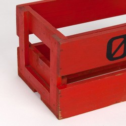 Small model Danish box/crate ØL red